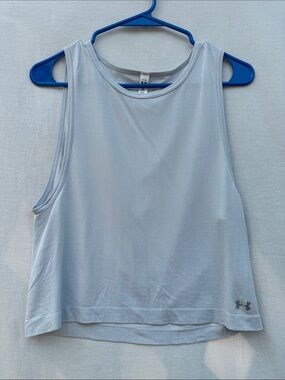 Under Armour Women's Light grey Sleeveless Performance Tank